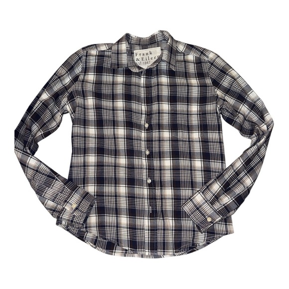 NWOT Frank & Eileen Barry Button Up Shirt Sz XS - Picture 2 of 13